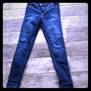 Hollister high rise super skinny jeans
